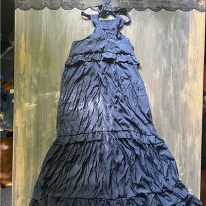 Source Unknown Midnight Blue Maxi Dress